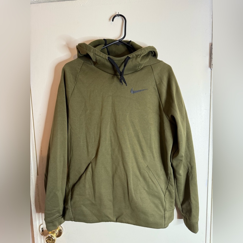 Nike Dri-FIT Olive Hoodie